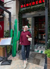 HR-3552H&R ButikYds- Niva Ön Düğmeli Tunik Bordo