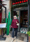 HR-3552H&R ButikYds- Niva Ön Düğmeli Tunik Bordo