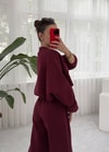 Astra Bordo Üç İplik Şardonlu Takım
