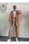 CAMEL KİMONOLU GOFRE TAKIM