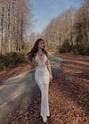 Ivory Curve Dress