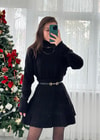 Rosalin Siyah Triko Takım