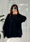 Rose Basic Siyah Kazak