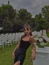 SATEN YIRTMAÇLI MİDİ ELBİSE