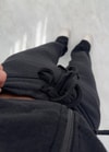 Sierra Fitilli Alt Üst Siyah Takım