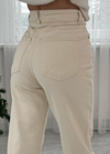 Stitched Wide Leg Relax Jeans 