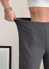 Werenika Gri Krep Pantolon