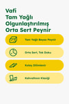Ezine Orta Sert Tam Yağlı Beyaz PeynirVafi