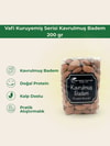 Vafi Kuruyemiş Serisi Kavrulmuş Badem 200 grMemleket Gurmesi