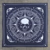  Skull And Half Moon  Bandana