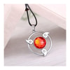 Anime Naruto Round Eyes Wheels Zincirli Kolye