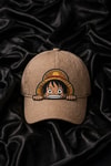 Bej Anime One Piece Baseball Şapka