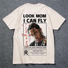 Bej Travis Scott : A Cactus Jack Look Mom I Can Fly (Unisex) T-Shirt