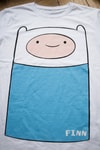 Beyaz Adventure Time Finn Y2K Unisex T-Shirt