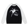 Beyaz Raglan Kollu Black Energy Spider (Unisex) Uzun Kollu