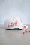 Beyaz Sakura NY Baseball Şapka
