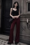 Bordo Subdued Yoga Pantolonu