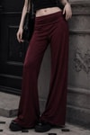 Bordo Subdued Yoga Pantolonu
