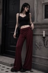 Bordo Subdued Yoga Pantolonu