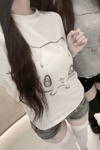 Byeaz Anime Kawai Cat Unisex T-shirt