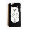 Cats Middle Finger - Parmak Çeken Kedi İphone Telefon Kılıfları