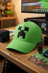 Çocuk Yeşil Creeper Face Baseball Şapka