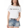 Friends - Logo Yarım Kadın T-Shirt