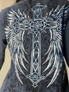 Füme Cross Wing & Skull Unisex Sweatshirt