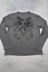 Füme Skin Ind Skull Gotik Unisex Sweatshirt