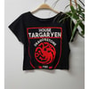 Game Of Thrones - House Targaryen Dragonstone Yarım Kadın T-Shirt