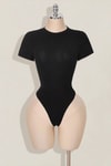 Gotik Skull Butterfly Wings Transparan Kısa Kollu Çıtçıtlı Body