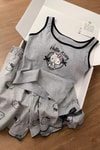 Gri Melanj Cute Hello Kitty Pijama Takımı