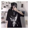 Harajuku Fairy Girl Siyah Unisex T-Shirt