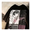 Harajuku Los Angeles Girl Siyah (Unisex) T-Shirt