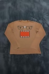 Kahverengi Panic Caricature Unisex Sweatshirt