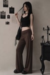 Kahverengi Subdued Yoga Pantolonu