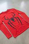 Kırmızı Spider Gotik Y2K Unisex Sweatshirt