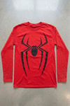 Kırmızı Spider Gotik Y2K Unisex Sweatshirt