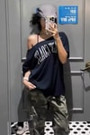 Lacivert East Coast Kısa Kol T-shirt