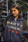 Lacivert Marty Supreme A24 Retro Vintage Unisex Ceket