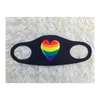 Lgbt Rainbow  Kalp Nano Maske