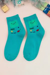 Mavi Adventure Time BMO Face Unisex Çorap
