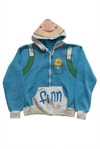 Mavi Adventure Time Finn Unisex Kapüşonlu Hırka