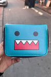 Mavi Domo Kun Face Unisex Cüzdan