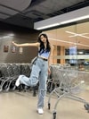 Mavi Jean Heart Vintage Baggy Kot Pantolon