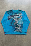 Mavi Southpole Gotik Y2K Unisex Sweathsirt