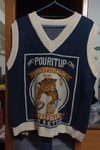 Oldschool College Pouritup Oversize V Yaka Süveter
