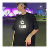 Ön Arka Bad Reflektör Baskı Unisex T-Shirt