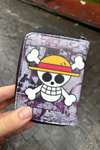 Onie Piece Skull Anime Unisex Cüzdan