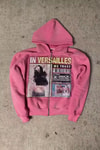 Pembe In Versailles Harajuku Y2K Unisex Kapüşonlu Unsiex Hırka